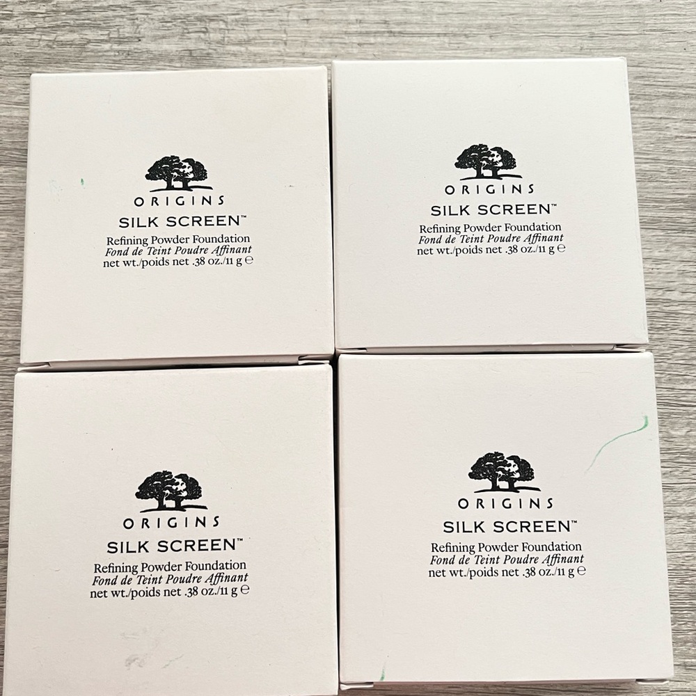 Origins Silk Screen Refining Powder Foundation - White